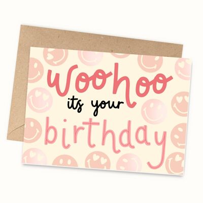 Woohoo Birthday Card