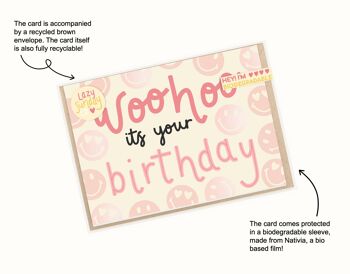 Carte d'anniversaire Woohoo 2