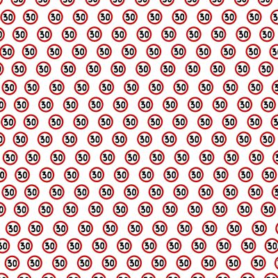 30th Funny Birthday Wrapping Paper, Gift Wrap - 1 Sheet