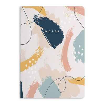 Cuaderno abstracto, lindo y bonito, diario - 2