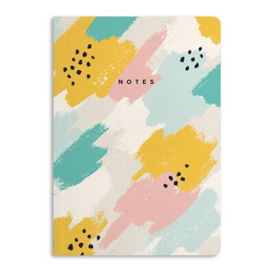 Cuaderno abstracto, lindo y bonito, diario - 4