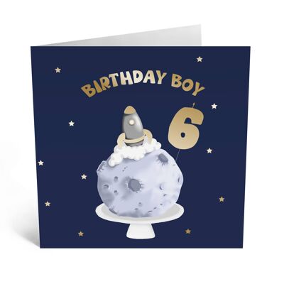 Bday Boy Six Card