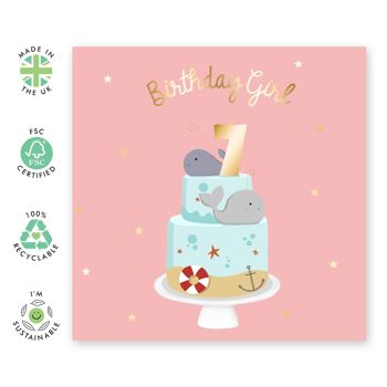 Carte Bday Girl Seven 3