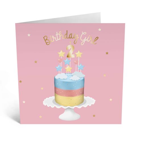Bday Girl Two Card