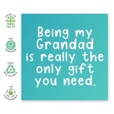 Being My Grandad Card
