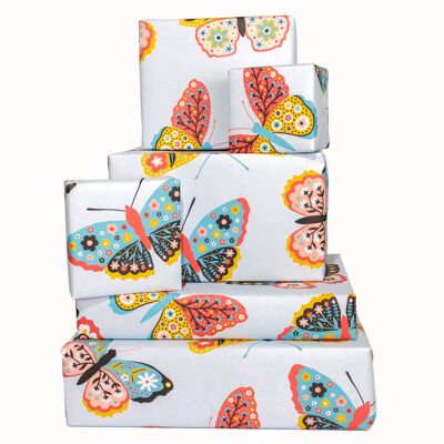 Big Butterflies Wrapping Paper - 1 Sheet