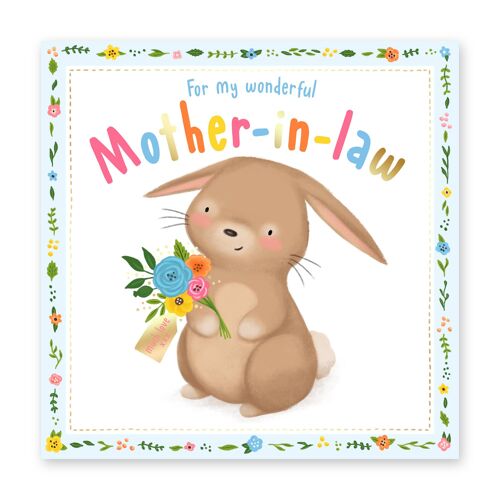 Binky Bunny Mother-in-Law Card