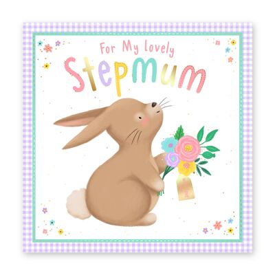 Binky Bunny Stiefmutter Karte