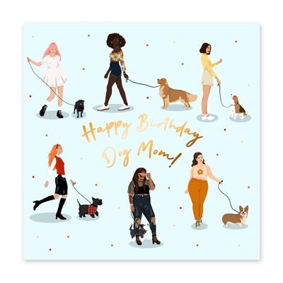 Carte Anniversaire Maman Chien