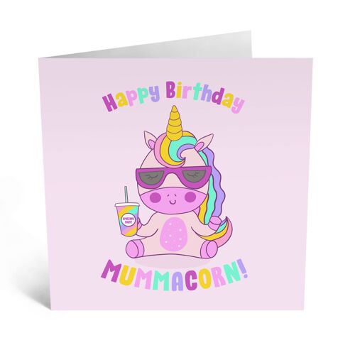 Birthday Mummacorn Card