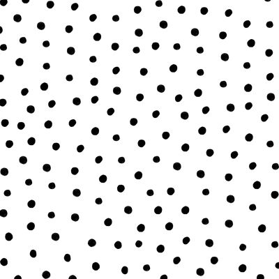 Black Polka Dots Wrapping Paper - 1 Sheet