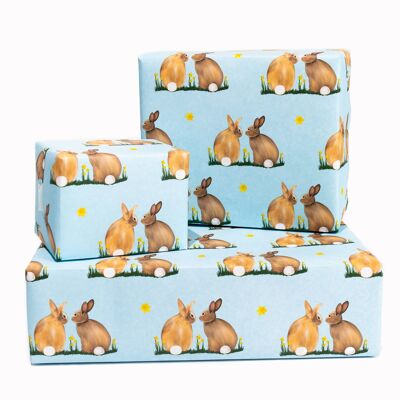 Bunnies Wrapping Paper - 1 Sheet