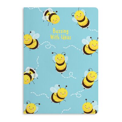 BUZZING WITH IDEAS NOTEBOOK