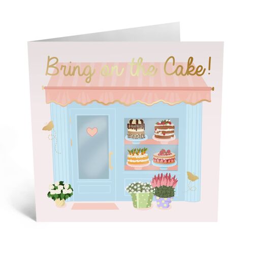 Cake Shop Cute Birthday Card