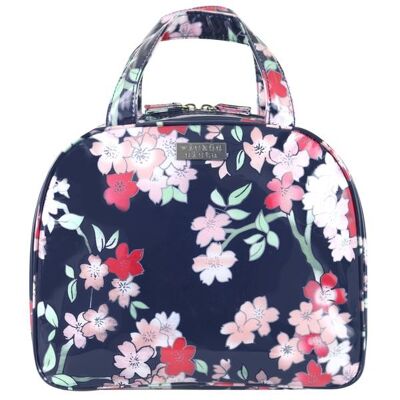 Lyrical Bloom large round top hold all cos bag