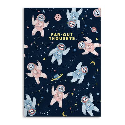 Central 23 'Far Out Thoughts' Notebook - 120 Ruled Pages