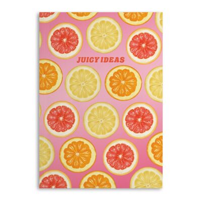 Central 23 'Juicy Ideas' Notebook - 120 Ruled Pages
