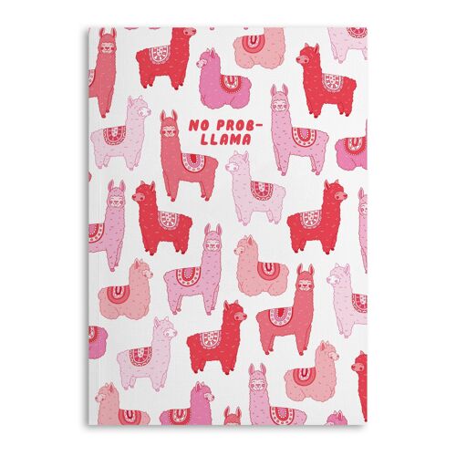 Central 23 'No Prob-llama' Notebook - 120 Ruled Pages