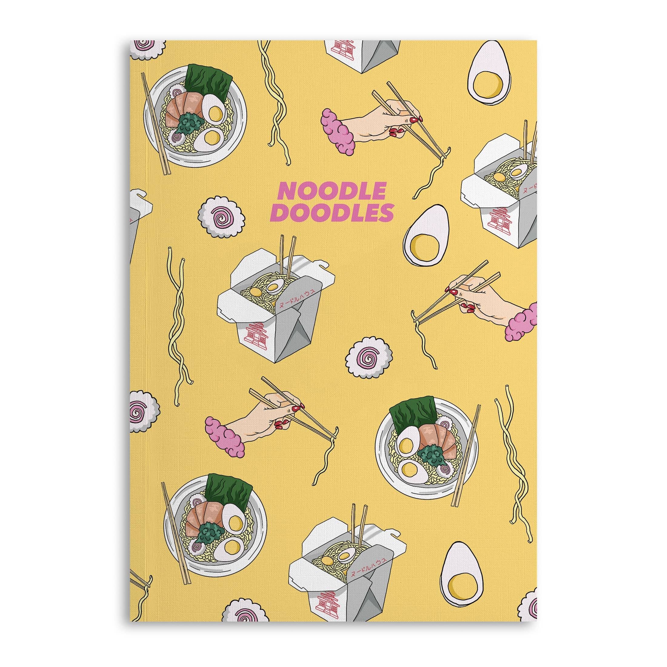 Carnet Central 23 « Noodles & Doodles » - 120 pages lignées