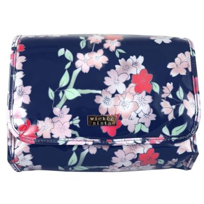 Lyrical Bloom borsa pieghevole con gancio