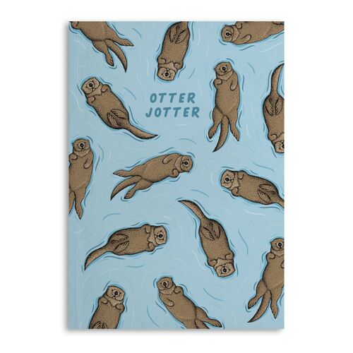 Central 23 'Otter Jotter' Notebook - 120 Ruled Pages