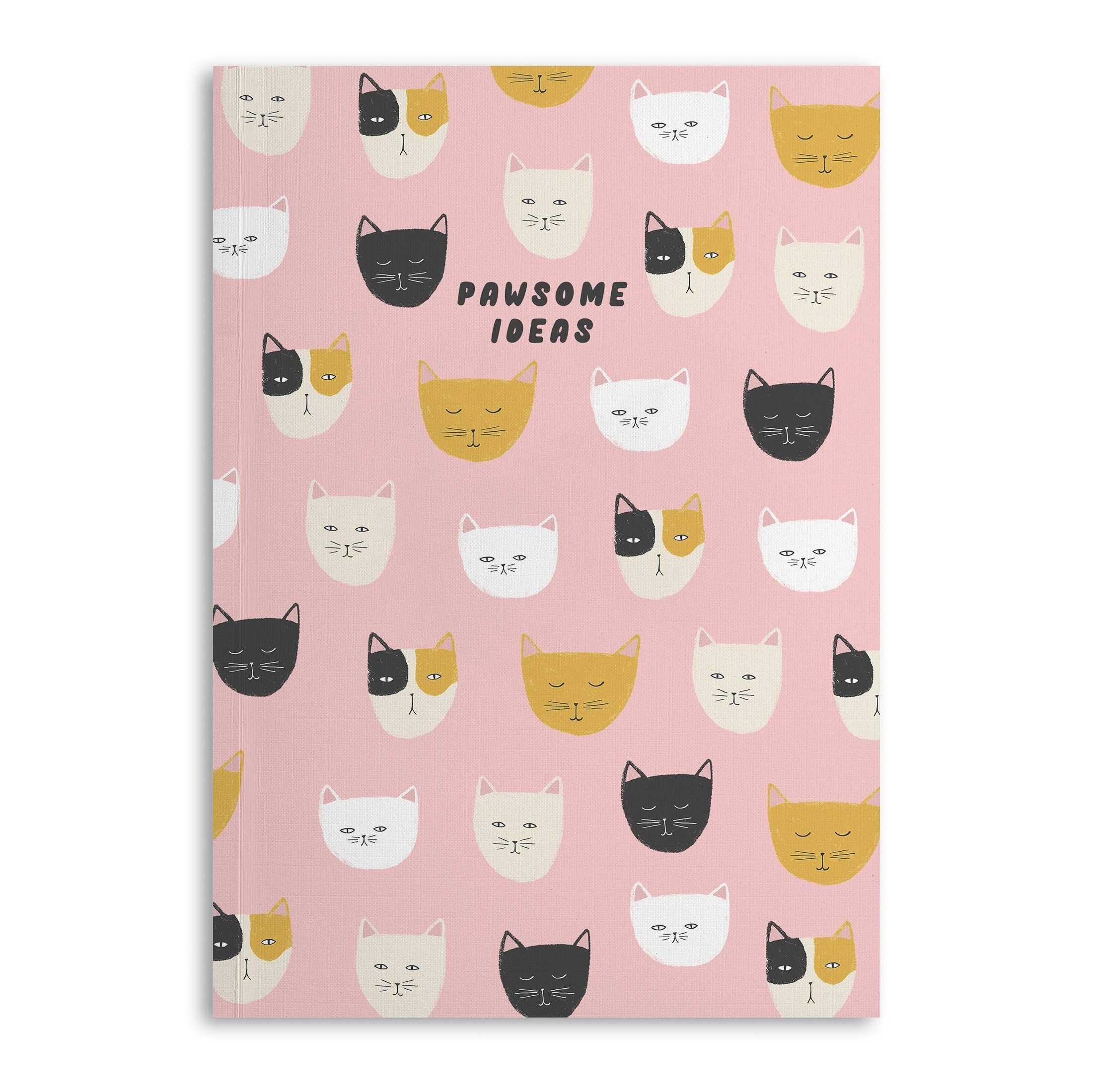 Central 23 'Pawsome Ideas' Notebook - 120 Ruled Pages