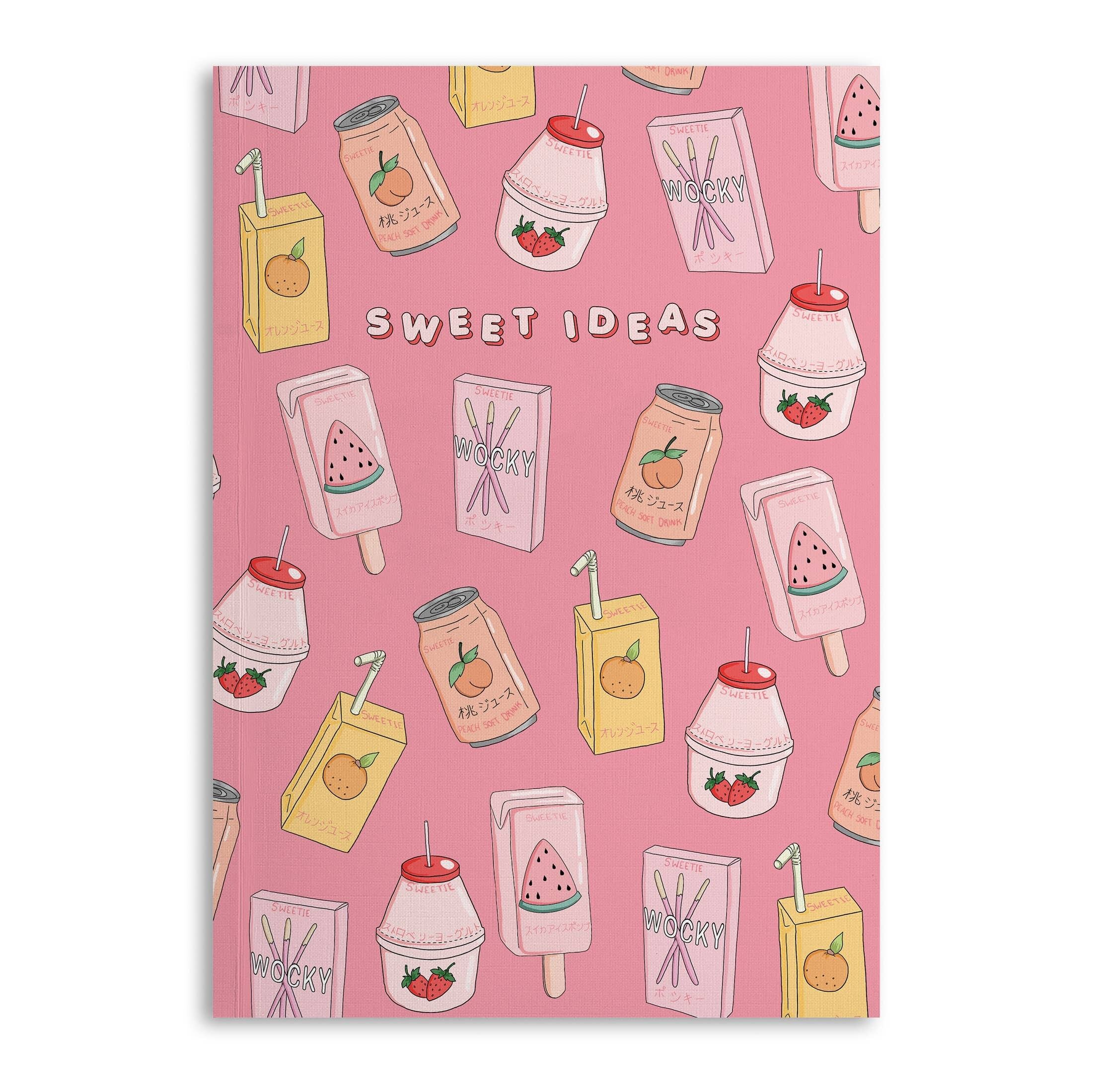 Quaderno centrale 23 "Idee dolci" - 120 pagine a righe