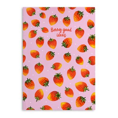 Central 23 - 'Berry Good Ideas' Notebook - 120 Ruled Pages