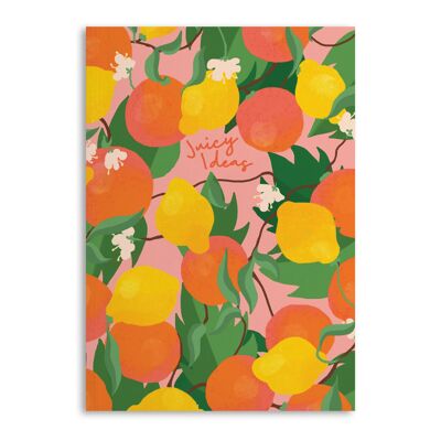 Central 23 - 'Juicy Ideas' Notebook - 120 Ruled Pages
