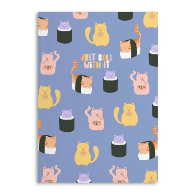 Central 23 - 'Just Roll With It' Notebook - 120 Ruled Pages