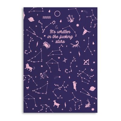 Central 23 - 'Written In The Fucking Stars' Notebook