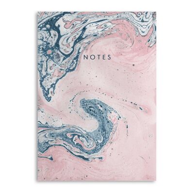 Central 23 - Water Marble Notebook - 120 Ruled Pages