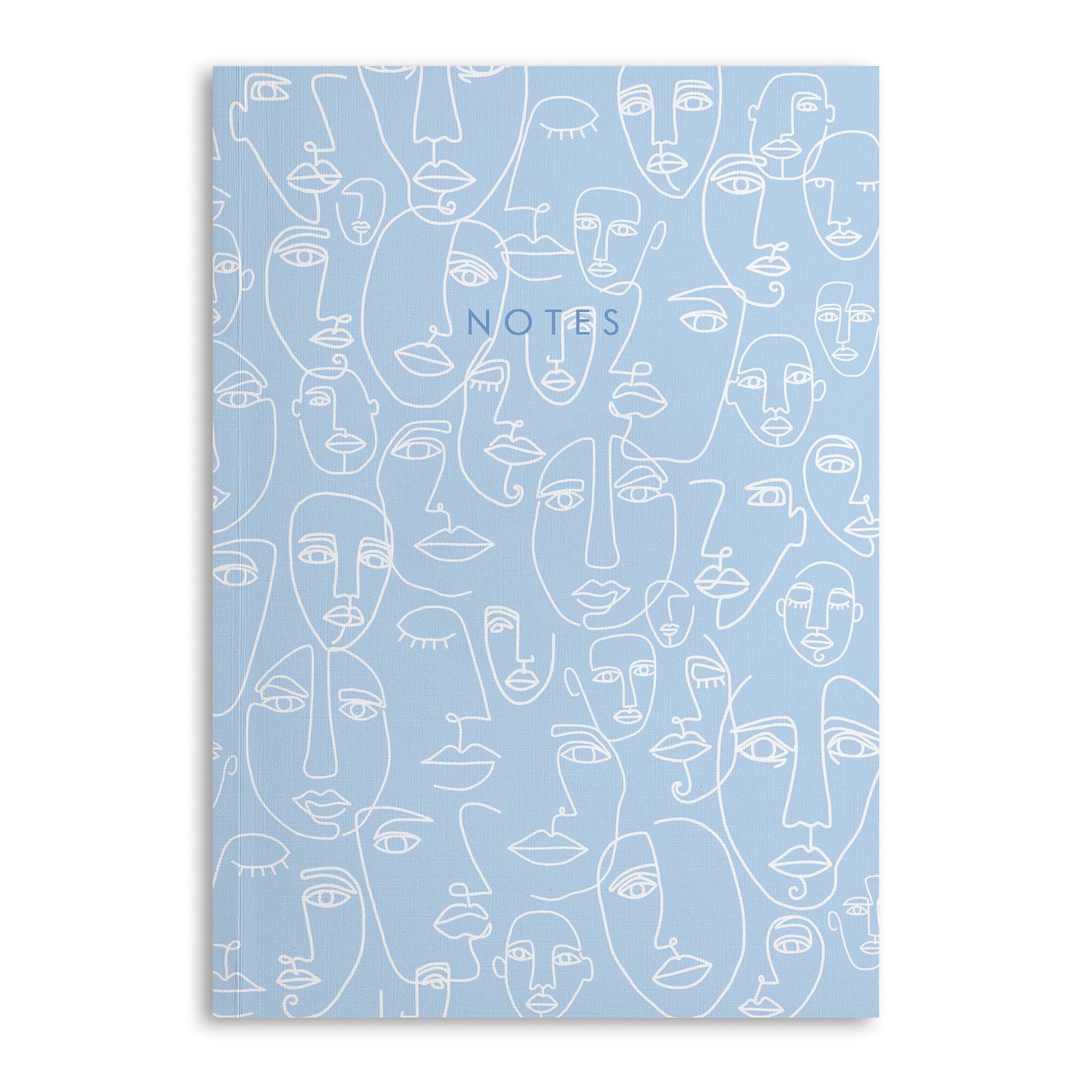 Quaderno centrale con 23 facce a righe - 120 pagine a righe