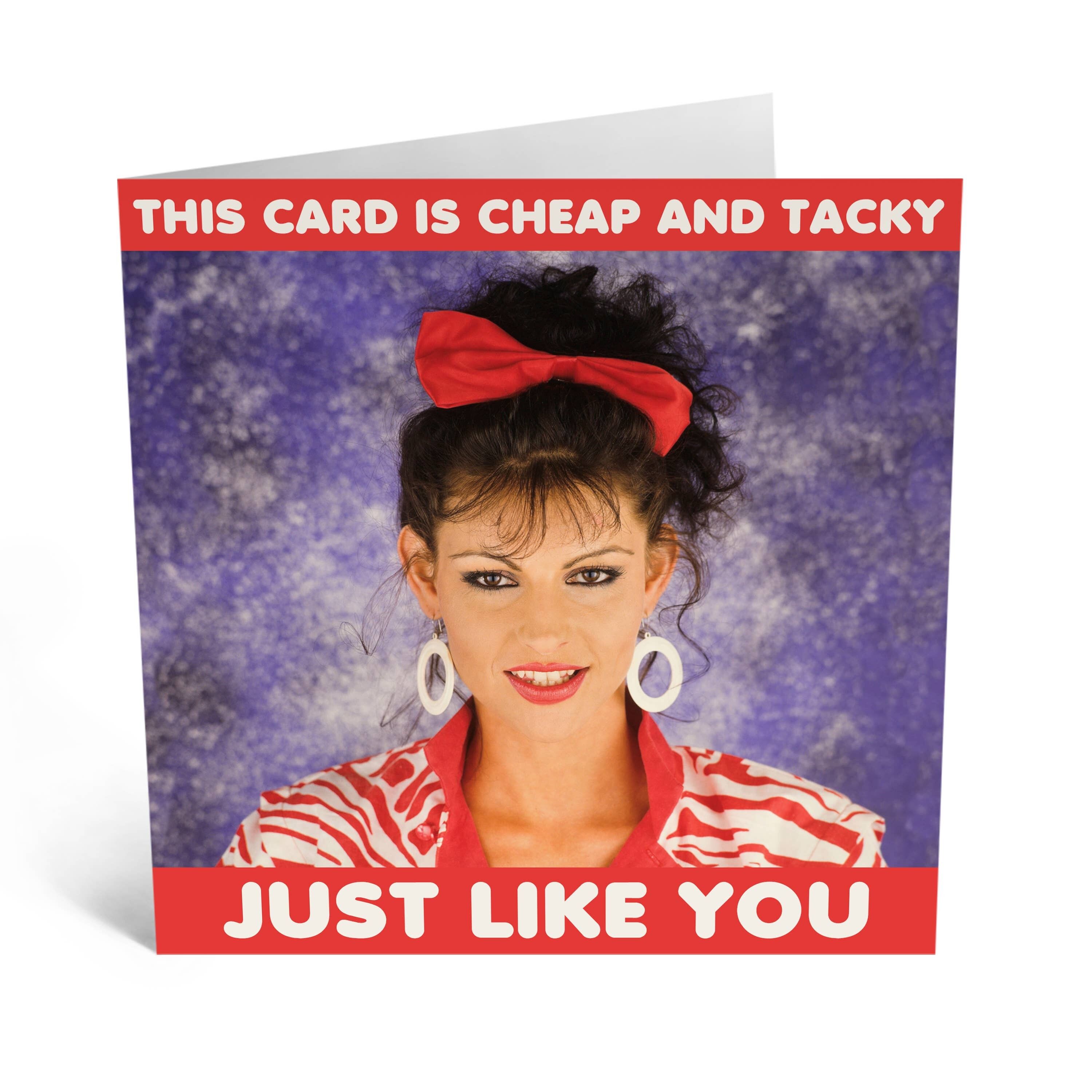 Billige und klebrige lustige Geburtstagskarte