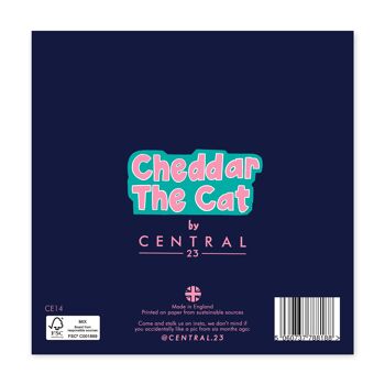 Cheddar le chat Ameowzing Friend Card 2