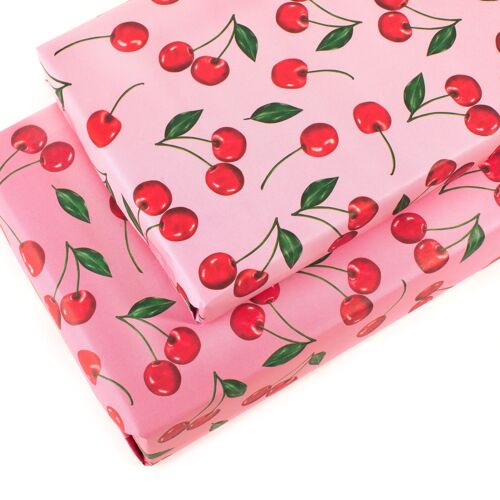 Cherries Wrapping Paper - 1 Sheet