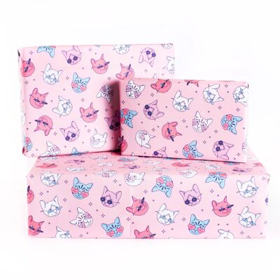 Cool Cats Wrapping Paper - 1 Sheet