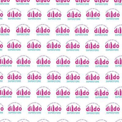 Dildo Superstore Wrapping Paper - 1 Sheet