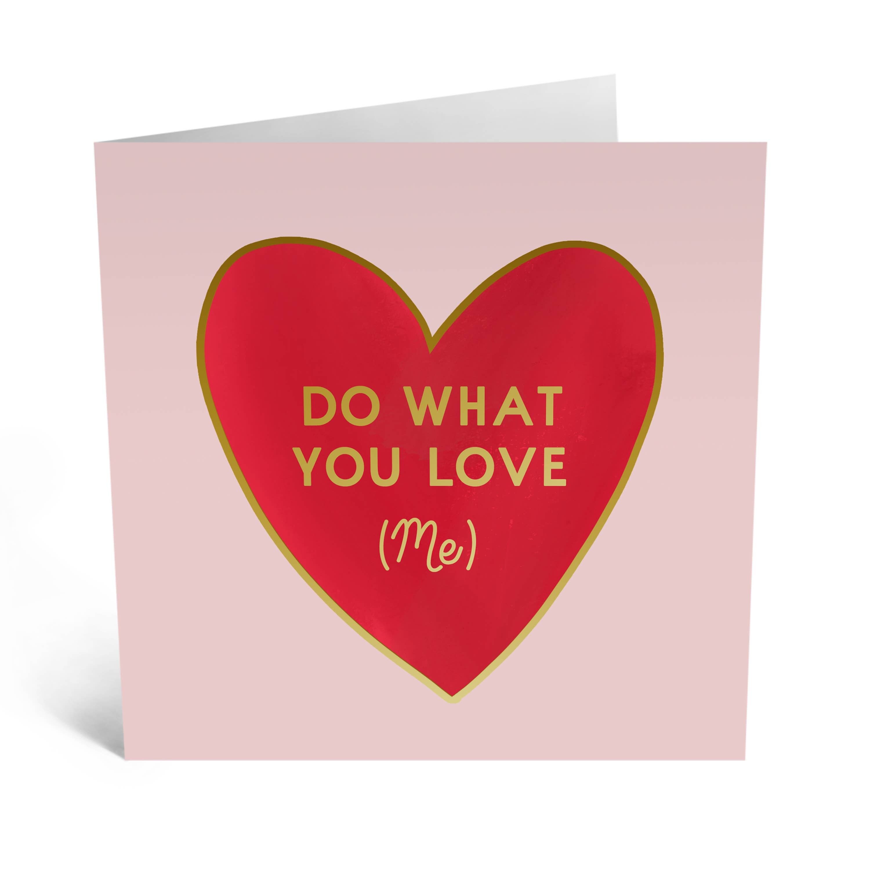 Mach was du liebst Karte