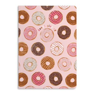 DONUT GIVE UP NOTEBOOK