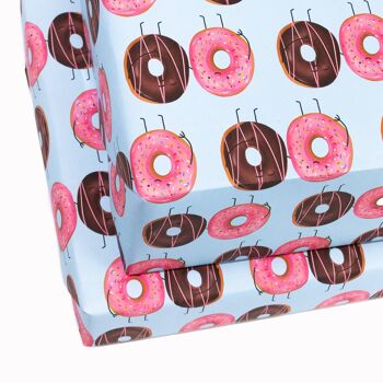 Papier cadeau Donut Pals - 1 feuille 2