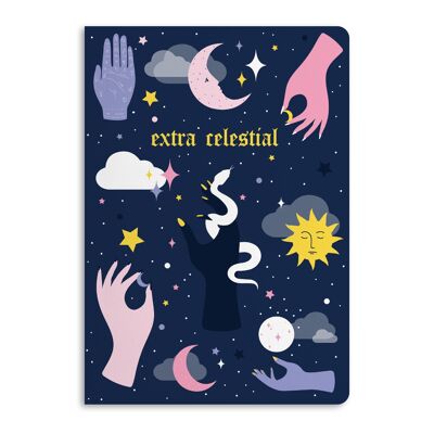 CUADERNO EXTRA CELESTIAL