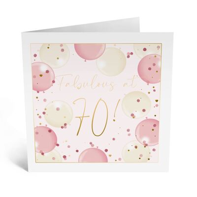 Fabulous at 70 Card