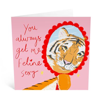 Feline Sexy Card