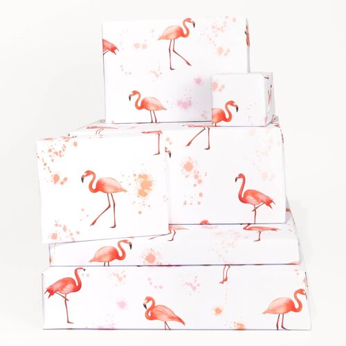 Flamingo Wrapping Paper - 1 Sheet