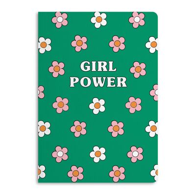 CUADERNO POWER FLOWER GIRL