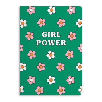 CARNET FLOWER GIRL POWER 1