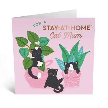 Pour un séjour à la maison Cat Mum Card 3