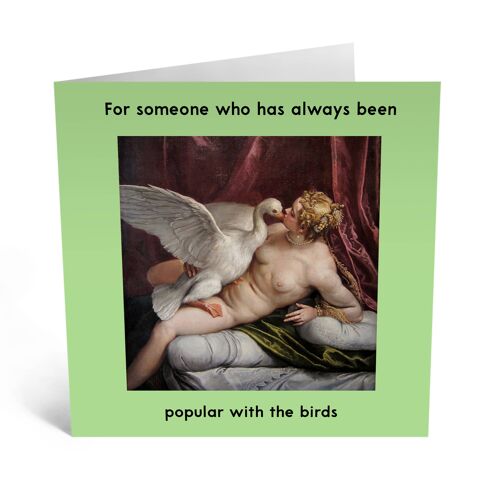 For Someone Who Has Always Been Popular with the Birds Card