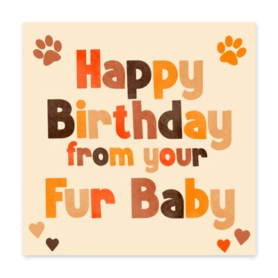 From Your Fur Baby Card